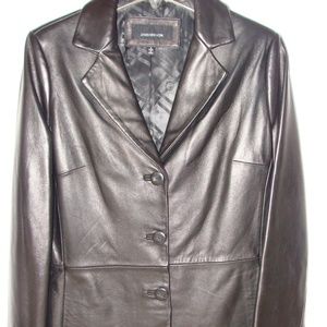 Black Leather jacket Jones of New York